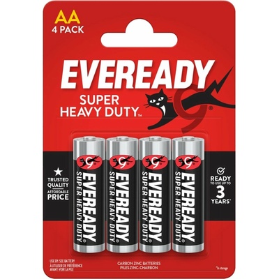 Energizer Eveready Super Heavy Duty AA 4ks 7638900083590