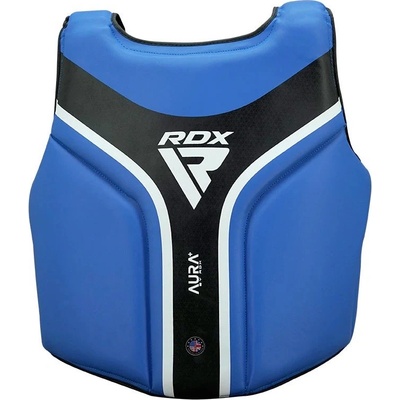 RDX Chránič hrudi AURA plus T-17 černo/modrý – Zboží Dáma