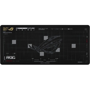ASUS Геймърски пад ASUS ROG Scabbard II XXL Edition, 900 x 400 x 3 mm, водо- и маслоотблъскващо покритие - 90MP05H0-BPUA00 (90MP05H0-BPUA00)