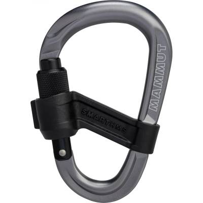 Mammut HMS карабинер Mammut Smart HMS 2.0 HMS carabiner - Grey - размер Screw Gate (323-0265-0111)
