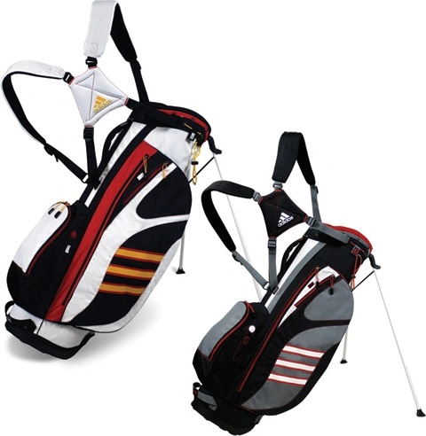 adidas gazelle silver green womens adidas Golf Originals Caddy Stand Bag - Bluebird/White - JH1231