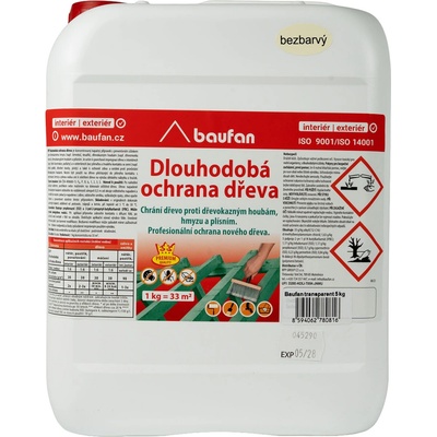 Baufan Bauchemie Leipzig GmbH BAUFAN TOP 5kg čirý / zelený / hnědý Barva: bezbarvý