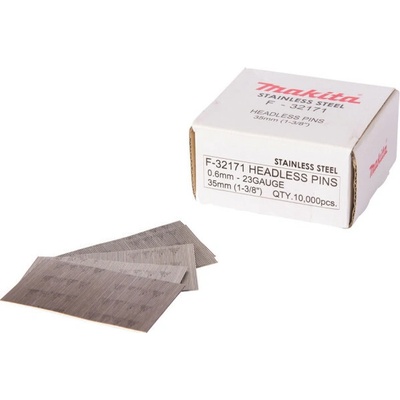 Klince - pinky pozink 35 10000 ks MAKITA F-32171