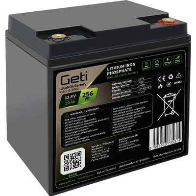 GETI LiFePO4 12,8V 20Ah GBL-12-20V2