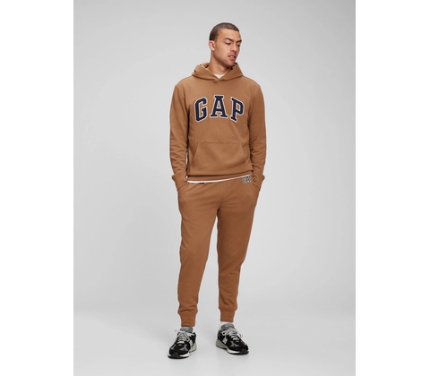 Gap Sweatpants Men hnedá