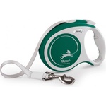 flexi Автоматичен повод Flexi COMFORT PLUS L ЛЕНТА - Зелен, 5 м за кучета до 60 кг NOBBY Germany 04602