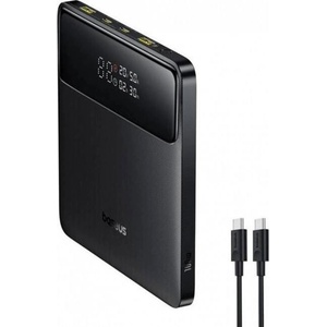 Baseus Външна батерия Baseus Blade H1 Lite (P10021604123-00) - 4 порта, 100W, 20.000mAh, дисплей - Черна