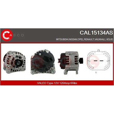 Generátor CASCO CAL15134AS