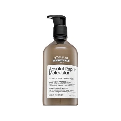L'Oréal Série Expert Absolut Repair Molecular Professional Shampoo подхранващ шампоан за укрепване на косата 500 ml