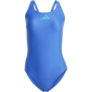Adidas Бански костюм Adidas 3 Bar Logo Swimsuit - Royal/Royal