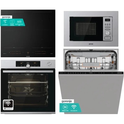 Set Gorenje BPSA6747A08XWI + BMI201AG1X + GI6443BSCWF + GVB67364