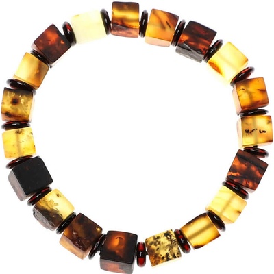 REBLAN Pánsky jantárový náramok AMBER SPARTACUS RENR23702