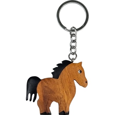 Prívesok na kľúče 2Kids Toys Drevená veľká Kôň