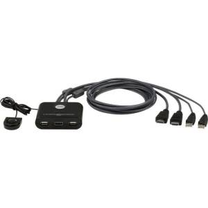 ATEN Превключвател kvm aten cs22hf, Дву портов usb hdmi (aten-cs22hf) - hits