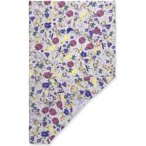 Hauck Бебешки чаршаф с ластик Hauck - Floral Beige, 60 x 120 cm (599259) - ozone
