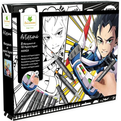 Artissimo Manga Superhrdinové