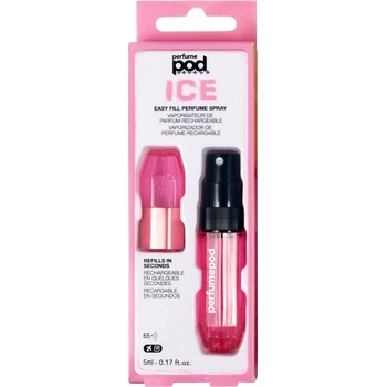 Travalo Perfume Pod Ice plnitelný rozprašovač parfémů Pink 5 ml