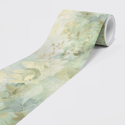 DIMEX ART Влиесова самолепяща бордура природен абстракт 15 см x 5 м