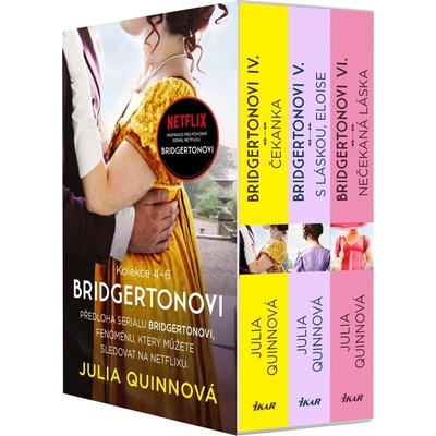 Bridgertonovi 4-6 - komplet - Julia Quinn