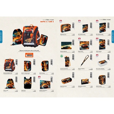 Karton P+P Box na zošity A5 Jumbo auto 2