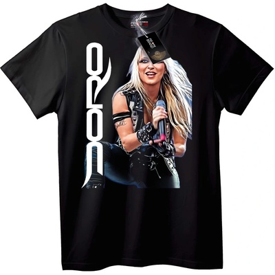 NOONEBRAND Тениска DORO Музика - 7XL, White