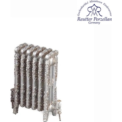 Reutter Porzelan - Miniatúra Radiátor s ozdobnými rebrami 7,7 x 2,5cm