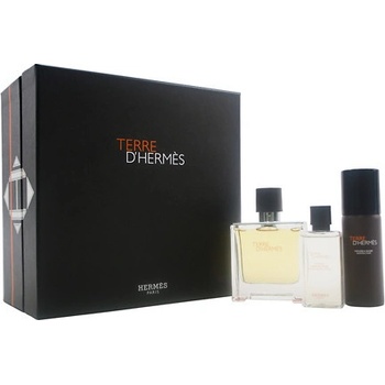 Hermés Terre D Hermés EDP 75 ml + 40 ml voda po holení + 50 ml pena na darčeková sada