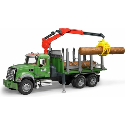 Bruder MACK Granite Timber truck with 3 trunks 1:16