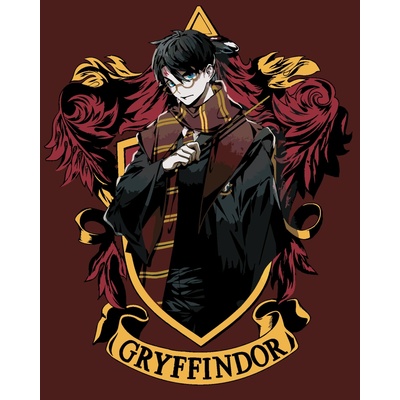 ZUTY Malování podle čísel HARRY POTTER A ZNAK NEBELVÍRU Rozměr 40 x 50 cm Rámování vypnuté plátno na rám