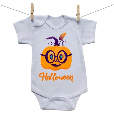 Boodyy Body s krátkym rukávom Halloween tekvica