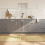 vidaXL Килим, правоъгълен, светъл натурален, 70x400 см, бамбук (376885)