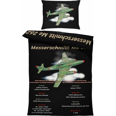 Impar Obliečky Messerschmitt Me 262 140x200 70x90