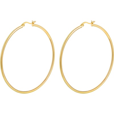 Olivie strieborné kruhy gold 7075