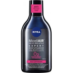 Nivea MicellAIR Expert Waterproof Eye Make-Up Remover - Мицеларен лосион за отстраняване на водоустойчив грим от серията "MicellAIR Expert" 400мл