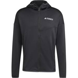 adidas Terrex Мъжко поларено яке adidas Terrex XPR Light Hybrid Fleece Fleece jacket - Black (005-6987-0111)