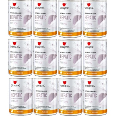 Disugual Veterinárne Hepatic Morčacie dospelý 12 x 400 g