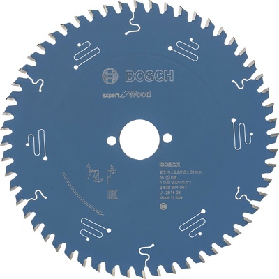 BOSCH Pílový kotúč Expert for Wood; 210 x 30 x 2,8 mm, 56 2608644061