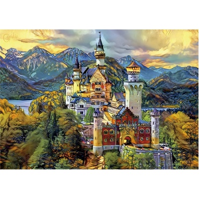 Educa - Puzzle Neuschwanstein - 1 000 piese