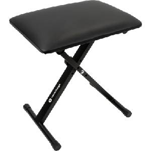 Revoltage KB2025BLK Метален стол за пиано Black (KB2025BLK)