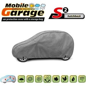  Висококачествено Покривало Kegel серия Mobile Garage размер S2 за хечбек 320-332см x 125-135см, сиво