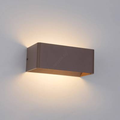 Brilagi - LED външно стенно осветително тяло DONNANI LED/7W/230V кафяво IP44 (BG4600)