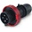 SCAME Промишлен щепсел 3P+Е 16A IP66/67/69 серия Optima Heavy Duty Scame (218.3236.KX)