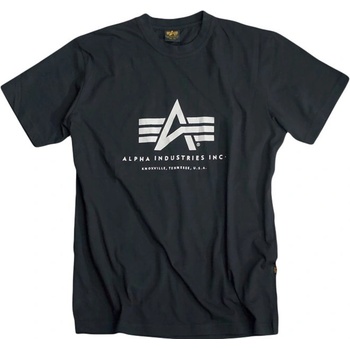 Alpha Basic T shirt černé