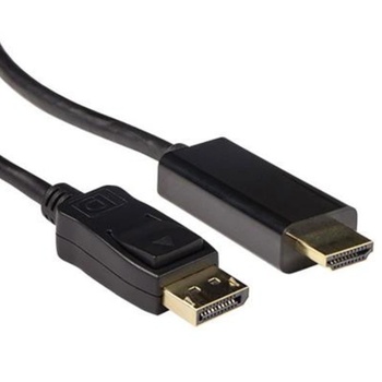 ACT AK3992 адаптер за видео кабел 5 м DisplayPort HDMI Черен (AK3992)