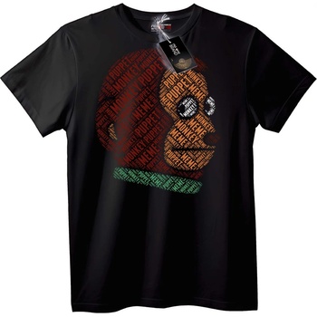 NOONEBRAND Тениска с мем череп - XS, Black