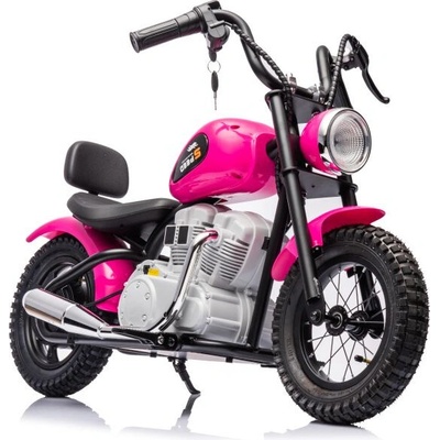 Mamido elektrická motorka A9902 36V 350W ružová