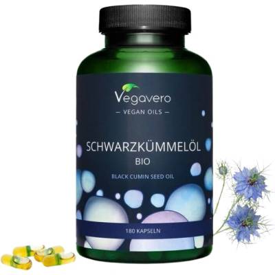 Vegavero Schwarzkümmelöl Bio [180 капсули]