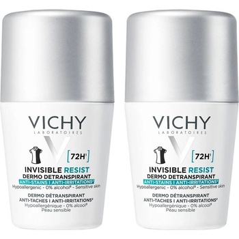 Vichy Invisible Resist Antiperspirant Duo roll-on 2x50 ml