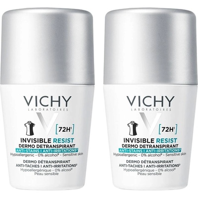 Vichy Invisible Resist Antiperspirant Duo roll-on 2x50 ml