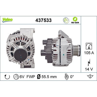 generátor VALEO 437533
